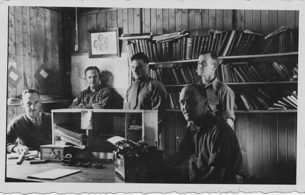 Rol Tonkin's Stalag Office, September 1942